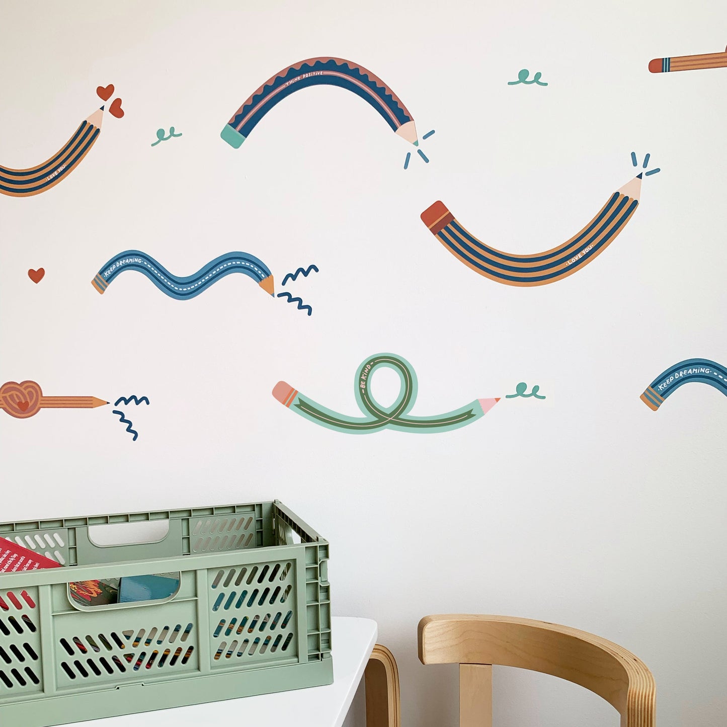 Fun Pencils Wall Decal