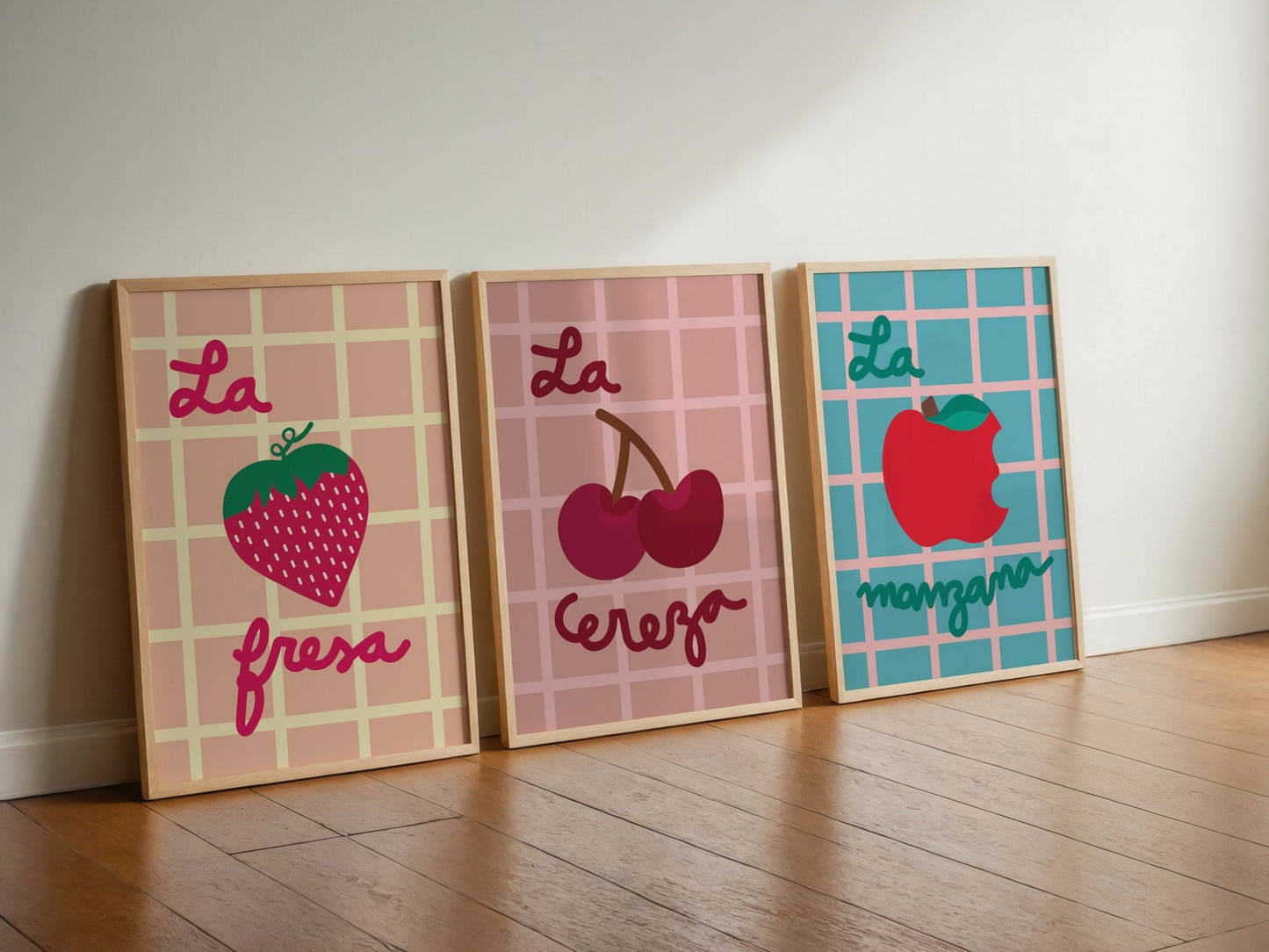 Gingham Cherry Print - All This POMP