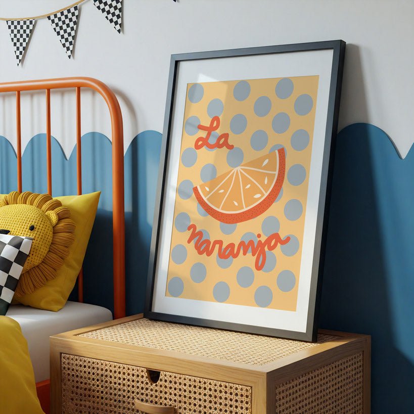 Spot On Orange Print - All This POMP