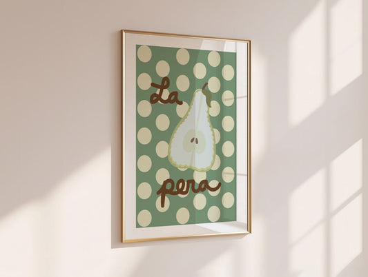 Spot On Pear Print - All This POMP