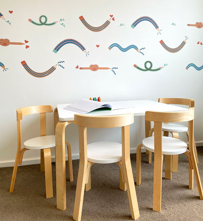 PENCILS WALL DECALS