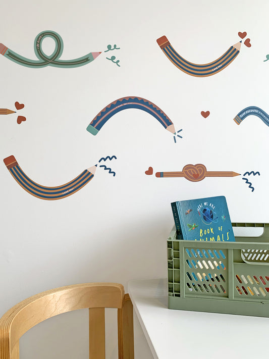 PENCILS WALL DECALS