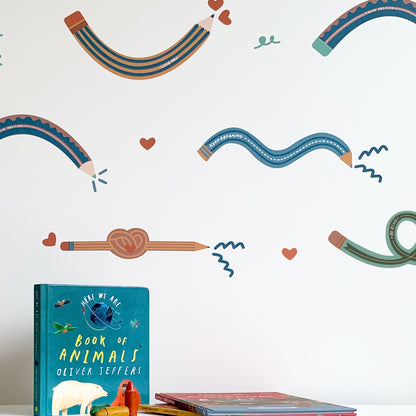 Fun Pencils Wall Decal