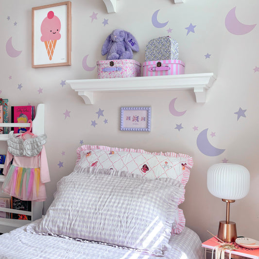 Stars and Moons Wall Decals