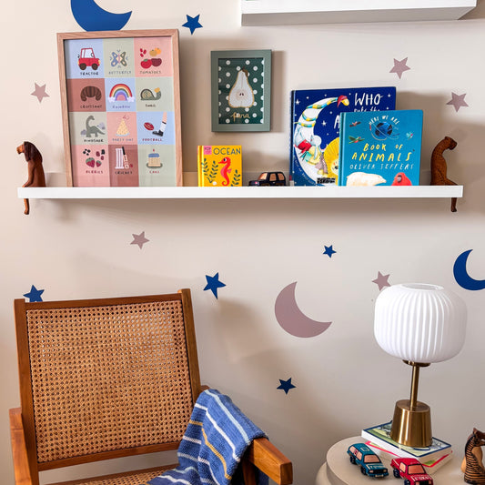 Stars and Moons Wall Decals