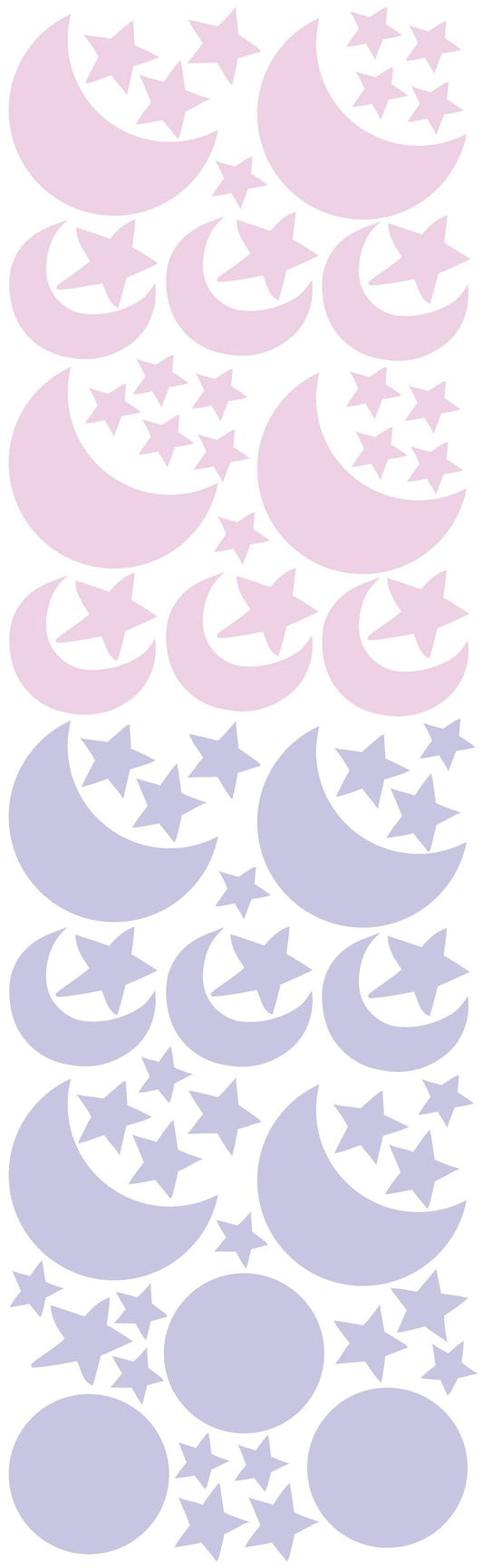 Decals Stars Moons
