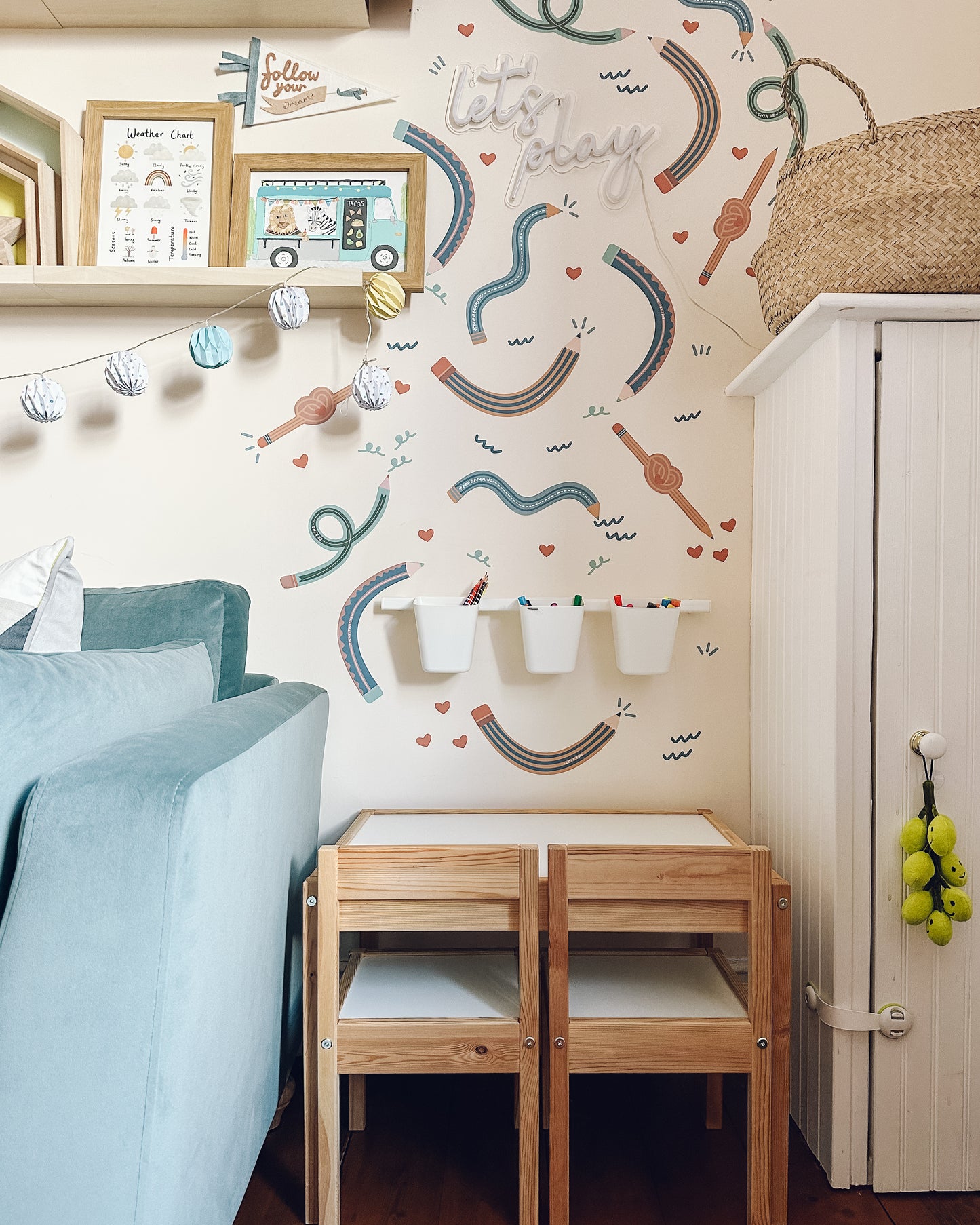 PENCILS WALL DECALS