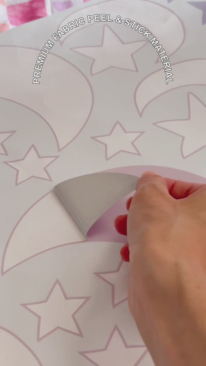 Stars and Moons Wall Decals