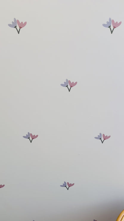 Vintage Blooms – Flower Wall Decals