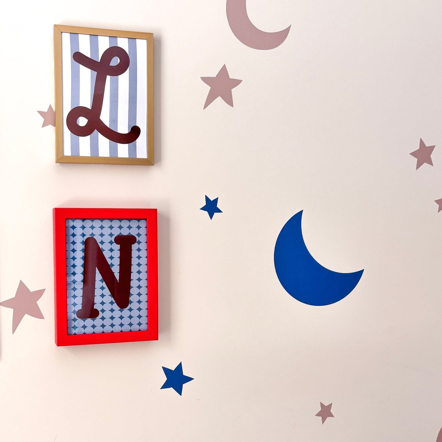 Stars and Moons Wall Decals - All This POMP