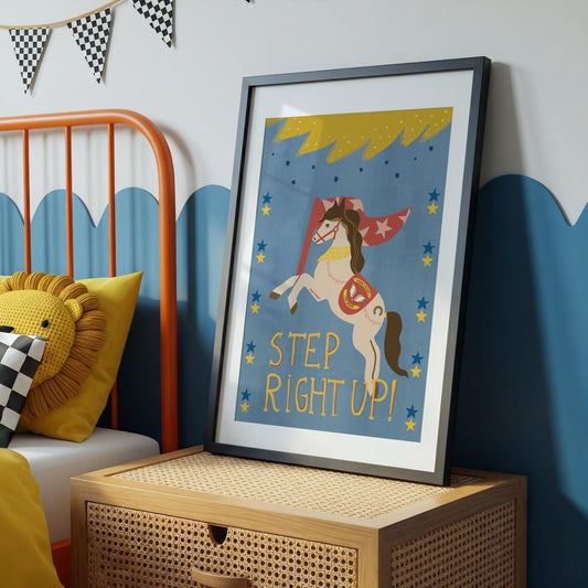 Step Right Up! Print - All This POMP