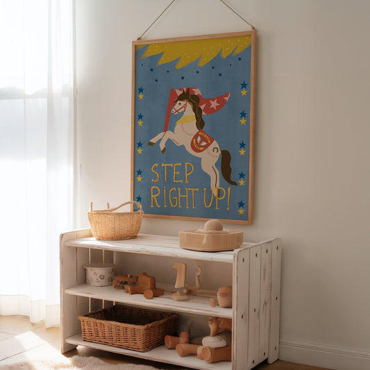 Step Right Up! Print - All This POMP