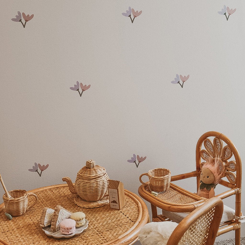 Vintage Blooms – Flower Wall Decals - All This POMP